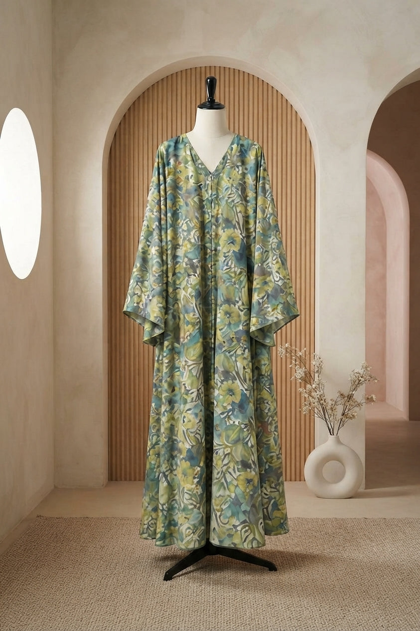 Sage Botanical Abaya
