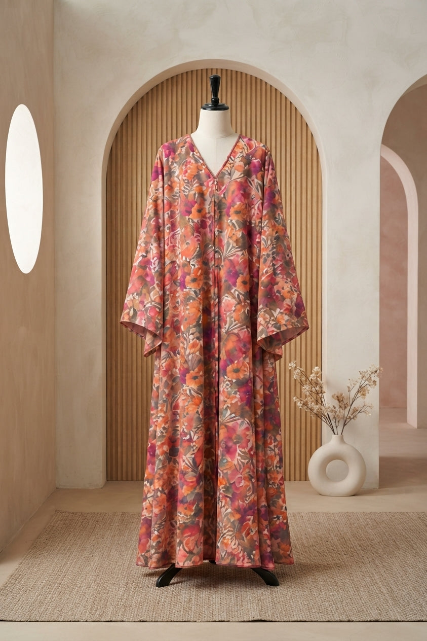 Rose Blush Abaya