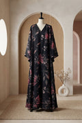 Midnight Blossom Abaya